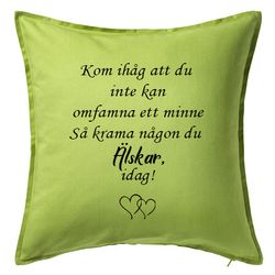 Kuddfodral Krama någon