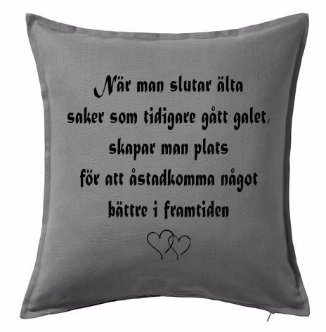 Kuddfodral Slutar älta