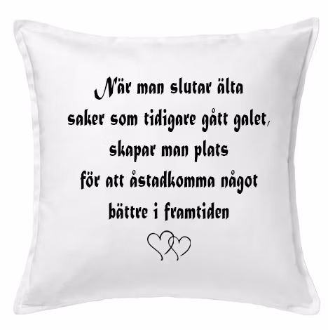 Kuddfodral Slutar älta