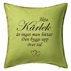 Kuddfodral Äkta kärlek