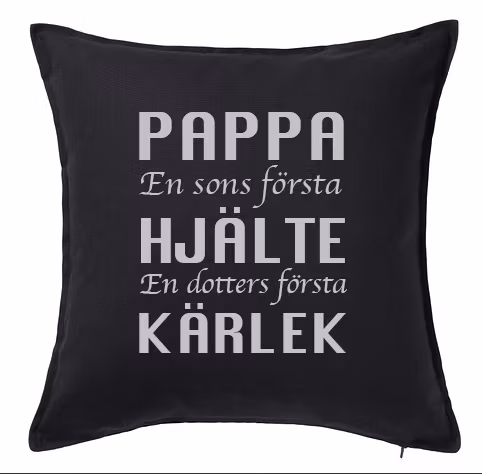 Kuddfodral Pappa