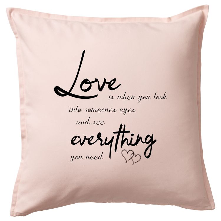 Kuddfodral Love is everything