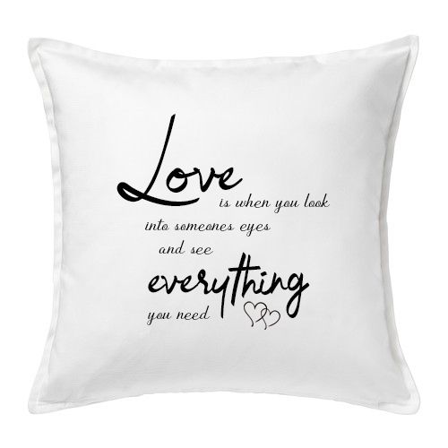 Kuddfodral Love is everything