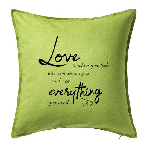 Kuddfodral Love is everything