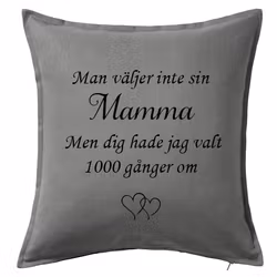 Kuddfodral Man väljer inte...