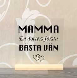 Glasplatta Mamma/pappa alt 12