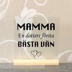 Glasplatta Mamma/pappa alt 12