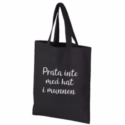 Tygkasse Prata inte...