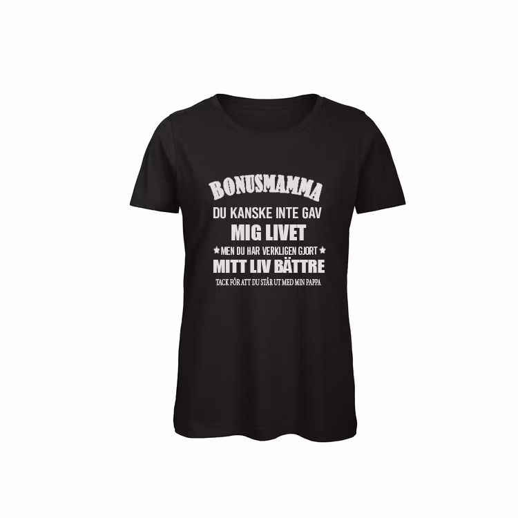T-shirt Dam - "Bonusmamma"