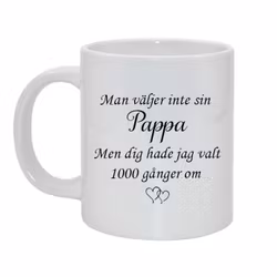 Man väljer inte... Bild & text