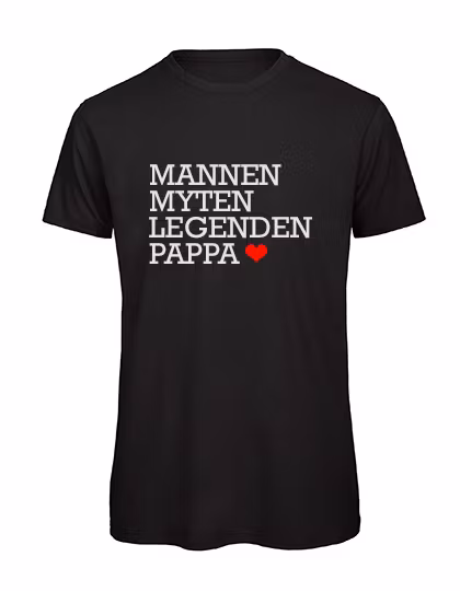 T-shirt Herr – ”Mannen Myten Legenden Pappa”