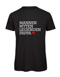T-shirt Herr – ”Mannen Myten Legenden Pappa”