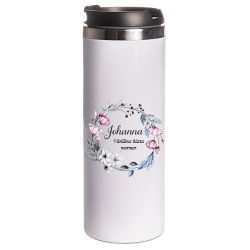 Termosmugg Blommor ring med foto
