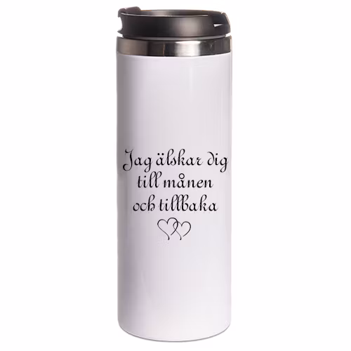 Termosmugg Till månen med foto