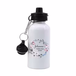 Vattenflaska Blommor ring