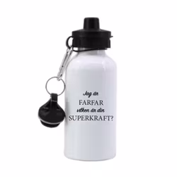 Vattenflaska Superkraft