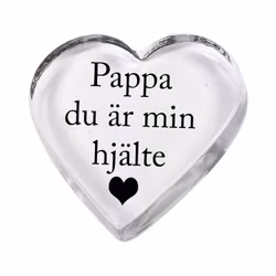 Glashjärta Du är min hjälte