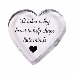 Glashjärta Big heart