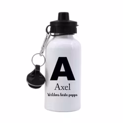 Vattenflaska Rak bokstav