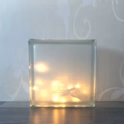 Glasblock Unicorn Pink