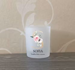 Ljushållare Guldig bokstav