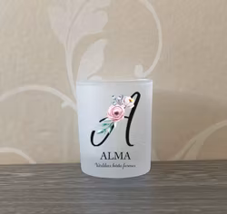 Ljushållare Snirklig bokstav
