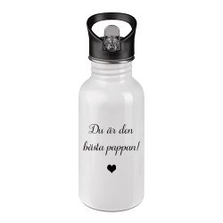 Stålflaska Du är den bästa...