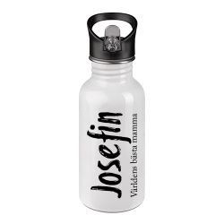 Stålflaska Typsnitt 2 + text