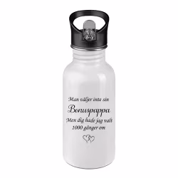 Stålflaska Man väljer inte