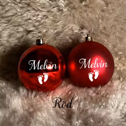 Julkula Namn och fötter Plast