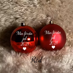 Julkula Min första jul Plast