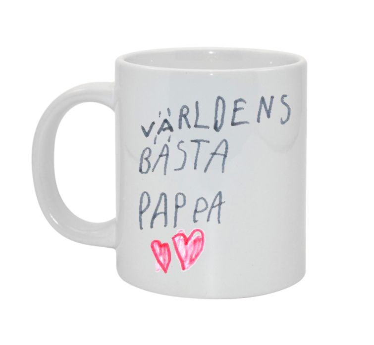 Mugg med egen teckning