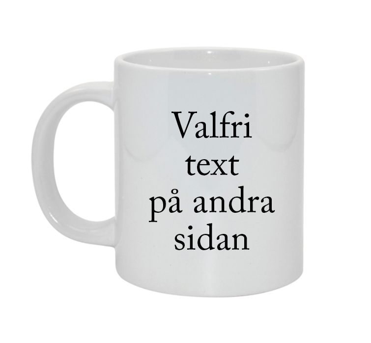 Mugg med egen teckning