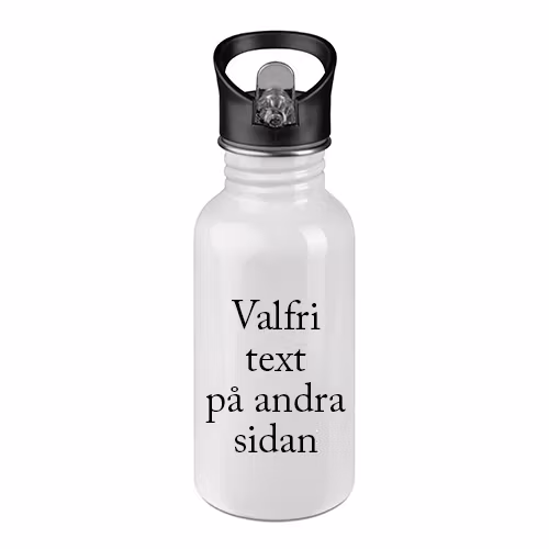 Stålflaska med egen teckning