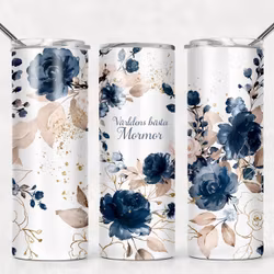 Tumblermugg Blommor #3