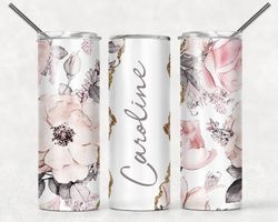 Tumblermugg Blommor #6
