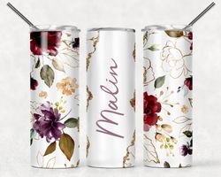 Tumblermugg Blommor #7