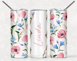 Tumblermugg Blommor #9