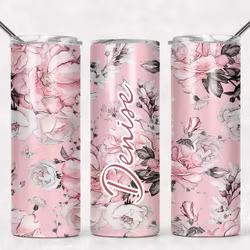 Tumblermugg Blommor #12