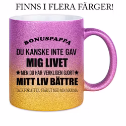 Glittermugg Bonus