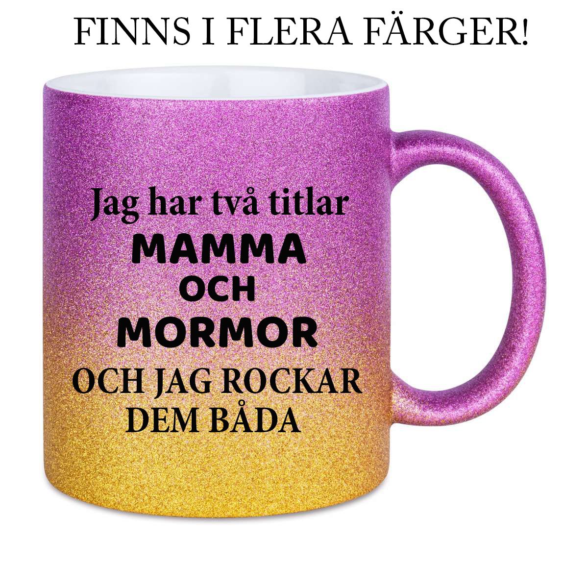 Glittermugg Flera titlar
