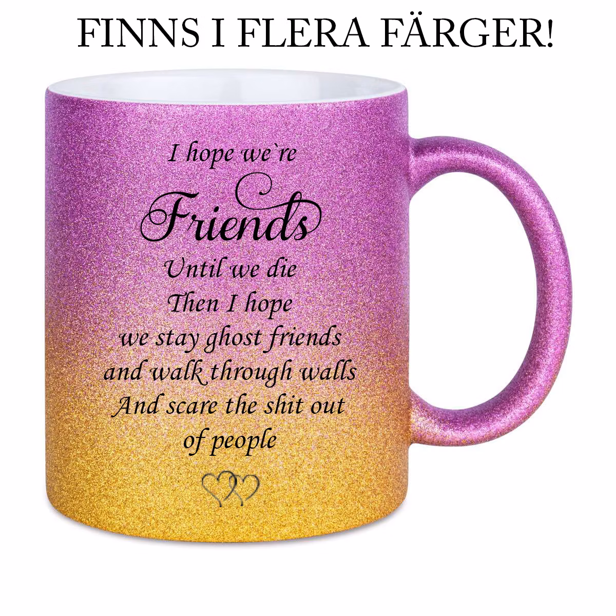 Glittermugg Friends