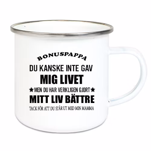 Emaljmugg Bonus