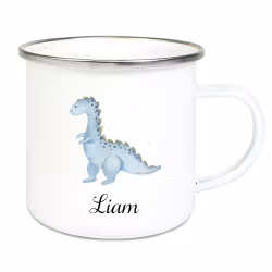 Emaljmugg Dinosaurie