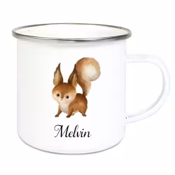 Emaljmugg Ekorre