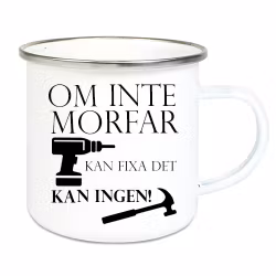 Emaljmugg Om inte