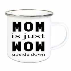 Emaljmugg Mom wow