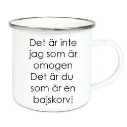 Emaljmugg Omogen