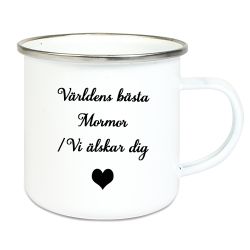 Emaljmugg Världens bästa