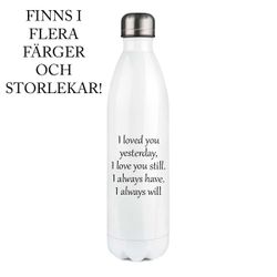 Termosflaska - I loved